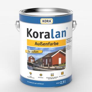 Koralan Außenfarbe Schwedenrot 0,75 l Dose