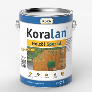 Koralan Holzöl Spezial UV Natur 10 l Eimer