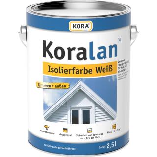 Koralan Isolierfarbe Weiß