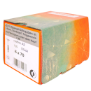 Spanplattenschrauben Edelstahl 4x60 A2 JD-79 Senkkopf-TX TG 100 Stück