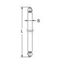 Biminispanner Edelstahl A2 22mm