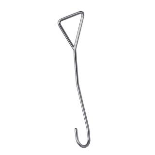 Schleusenhaken mit Triangel-Griff Edelstahl A4 750mm 2 Stück