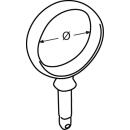 Ruderdolle Ring Edelstahl A4 Auge 57mm 2 Stück