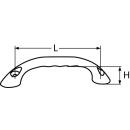 Handgriff Edelstahl A4 141x32mm 1 Stück