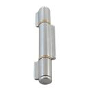 Anschweißscharnier, 3-tlg. Edelstahl A2 140mm, Bolzen herausnehmbar 2 Stück