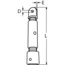 Biminispanner Edelstahl A4