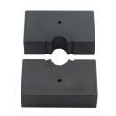 Pressbacken für Oval-Pressklemmen Stahl 3mm 1...