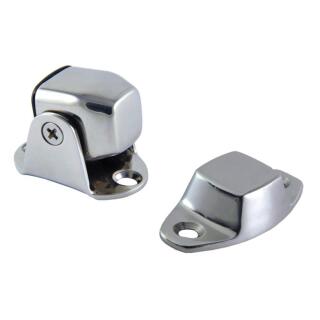 Magnet-Türhalter, schwenkbar, mit Aufbauplatte Edelstahl A4 Haltekraft 3,3 kg 1 Stück