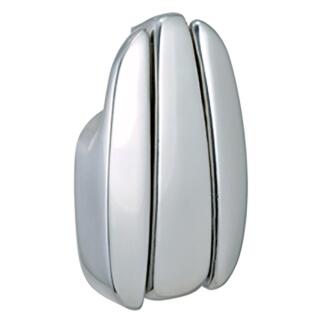 Fenderhalter mit Einhand-Bedienung Edelstahl A4 53mm oval 1 Stück