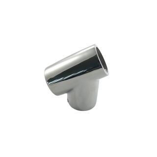 T-Stück, 60Grad Edelstahl A4 für Rohr 25mm, Universal 1 Stück