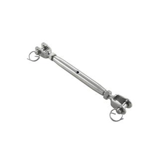Wantenspanner Gabel-Gabel Edelstahl A4 M10 5 Stück