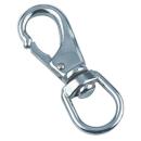 Schnapphaken mit Wirbelauge Edelstahl A4 118x16mm 5...