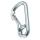 Karabinerhaken mit Bügel Edelstahl A4 8mm 10 Stück