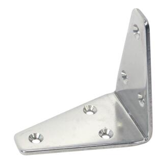 Winkel, dreieckig Edelstahl A2 80x50mm 10 Stück