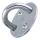 Augplatte rund Edelstahl A2 33mm, Bügel 5mm 10 Stück