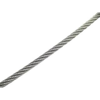 Edelstahldrahtseil weich/flexibel 7x19 Edelstahl A4 5mm 100 Meter