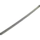 Edelstahldrahtseil weich/flexibel 7x19 Edelstahl A4 8mm...