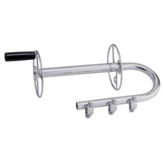 Rettungsleinenhalter Edelstahl A2 senkrecht, für Rohr 30mm 1 Stück