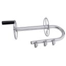 Rettungsleinenhalter Edelstahl A2 senkrecht, für...