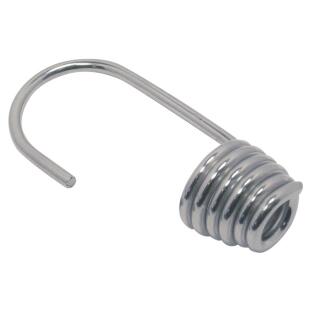Spiralhaken für Segelzeising Edelstahl A2 für Seil 6mm 20 Stück