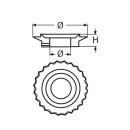 Tau-/Seilschneider für Antriebswelle Edelstahl A4