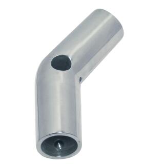 Relingverbinder, 140Grad Edelstahl A4 für Rohr 25mm 1 Stück