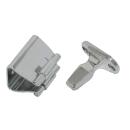 Türklemme Edelstahl A2 40,5mm, Dorn 70mm 5 Stück