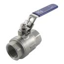 Kugelhahnventil, 2-tlg. Edelstahl A4 1 Zoll 1 Stück