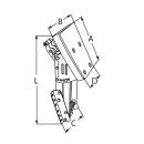 Außenborderhalterung mit Neigungsverstellung...