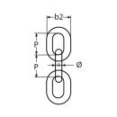 Rundstahlkette kurzglied, gemäß ISO 4565...