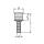 Borddurchlass mit Schlauchanschluss Edelstahl A4/Kunststoff 1 1/2 Zoll, für Schlauch 38mm 1 Stück
