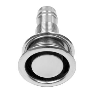 Tankentlüfter versenkt Edelstahl A4 75mm, für Schlauch 19mm 1 Stück