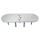 Scharnier mit Gewinde Edelstahl A4 190x65mm, M6x45mm 2 Stück