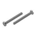 DIN 84 Zylinderschrauben Schlitz Edelstahl A4 M 4x12 500...
