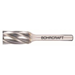 Bohrcraft HM-Frässtift Aluverzahnung Form A Zylinder 10x64mm 1 Stück