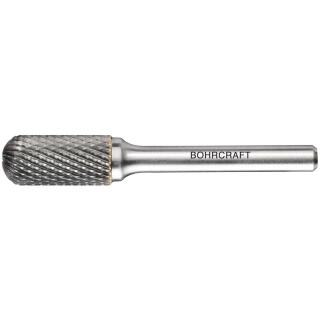 Bohrcraft HM-Frässtift Diamant-Verzahnung Form C Walzenrund 10x64mm 1 Stück