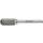 Bohrcraft HM-Frässtift Diamant-Verzahnung Form C Walzenrund 10x64mm 1 Stück