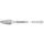Bohrcraft HM-Frässtift lang Form F Rundbogen 10x170mm 1 Stück