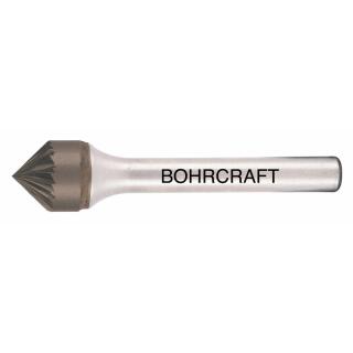 Bohrcraft HM-Frässtift Form K Kegel 90Grad TiALN 12x55mm 1 Stück