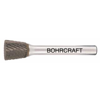 Bohrcraft HM-Frässtift Form N Winkel TiALN Kreuzverzahnung 6x50mm 1 Stück