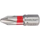 Bohrcraft Bits Phillips 1/4Zoll Rot PH1x25mm 10 Stück