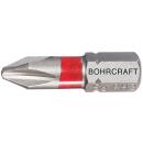 Bohrcraft Bits Phillips 1/4Zoll Rot PH2x25mm 10 Stück