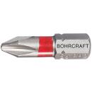 Bohrcraft Bits Phillips 1/4Zoll Rot PH2x25mm 10 Stück