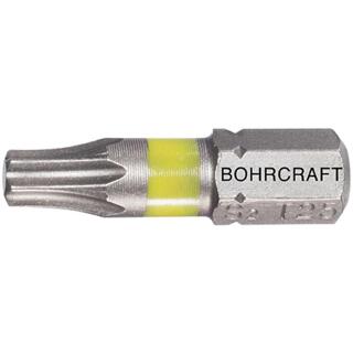 Bohrcraft Bits TX 1/4Zoll Gelb TX10x25mm 10 Stück