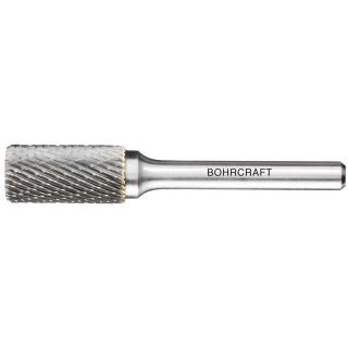 Bohrcraft HM-Frässtift Diamant-Verzahnung Form A Zylinder