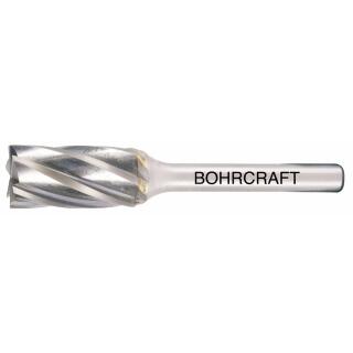 Bohrcraft HM-Frässtift Form B Zylinder Stirnverzahnung Aluverzahnung
