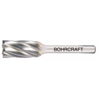 Bohrcraft HM-Frässtift Form B Zylinder Stirnverzahnung Aluverzahnung