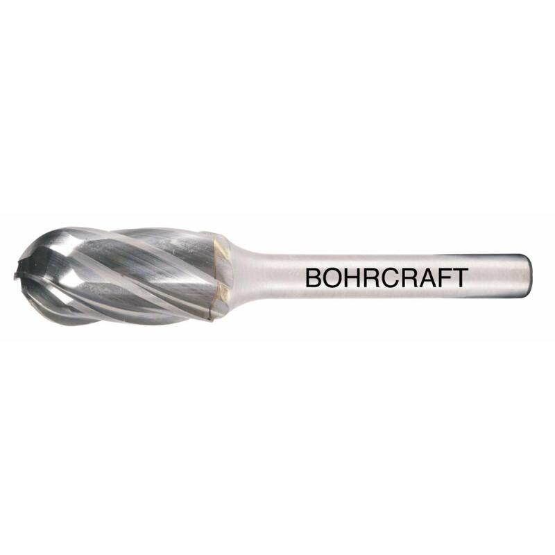 HM-Frässtift Form C Walzenrund 8,0 Mm – Diamant-Verzahnung, In BC Verpackung, Für Metallbearbeitung