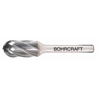 Bohrcraft HM-Frässtift Form C Walzenrund Aluverzahnung