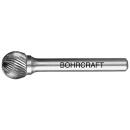 Bohrcraft HM-Frässtift Form D Kugel Fein